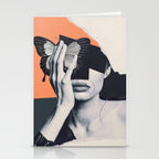 collage art / butterfly Stationery Card Gallery Image 2