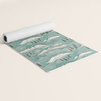 Monte Vista - Turquoise and silver Yoga Mat Gallery Image 2