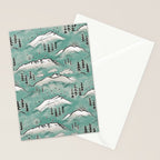 Monte Vista - Turquoise and silver Stationery Card Gallery Image 2