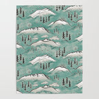 Monte Vista - Turquoise and silver Poster Gallery Image 4