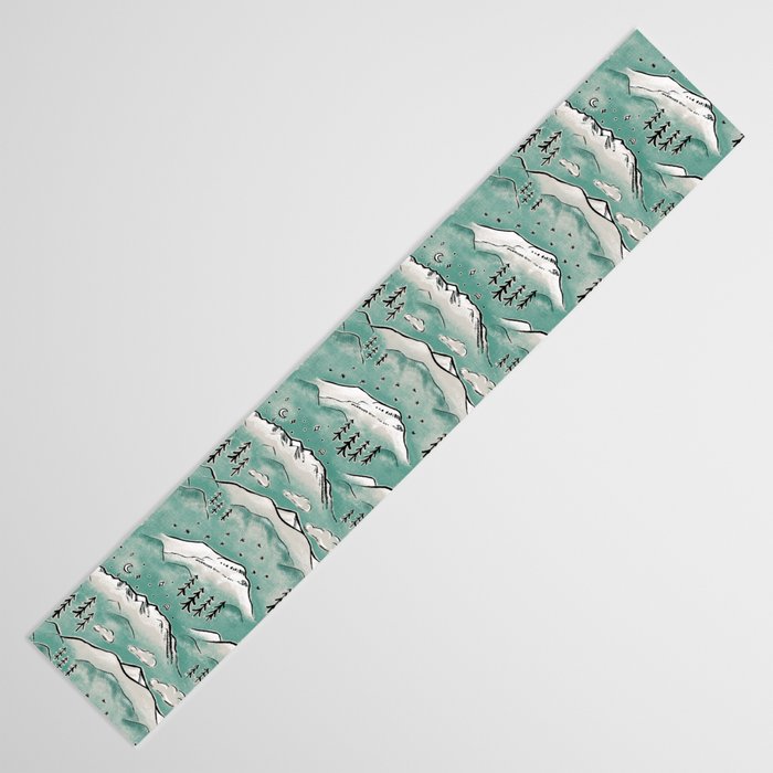 Monte Vista - Turquoise and silver Table Runner Gallery Image 3