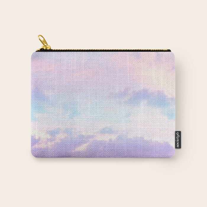 Unicorn Pastel Clouds #1 #decor #art #society6 Carry All Pouch Gallery Image 1