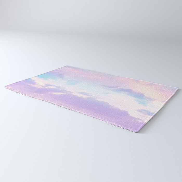 Unicorn Pastel Clouds #1 #decor #art #society6 Rug Gallery Image 3