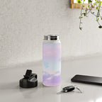 Unicorn Pastel Clouds #1 #decor #art #society6 Water Bottle Gallery Image 4