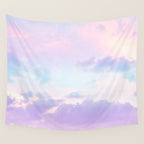 Unicorn Pastel Clouds #1 #decor #art #society6 Wall Tapestry Gallery Image 4