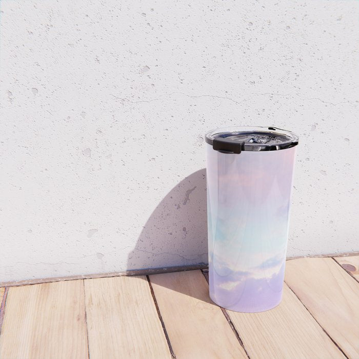 Unicorn Pastel Clouds #1 #decor #art #society6 Travel Mug Gallery Image 4