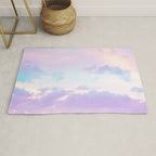 Unicorn Pastel Clouds #1 #decor #art #society6 Rug Gallery Image 1