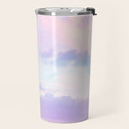Unicorn Pastel Clouds #1 #decor #art #society6 Travel Mug Gallery Image 2