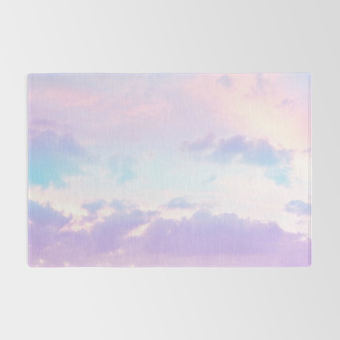 Unicorn Pastel Clouds #1 #decor #art #society6 Rug Gallery Image 2