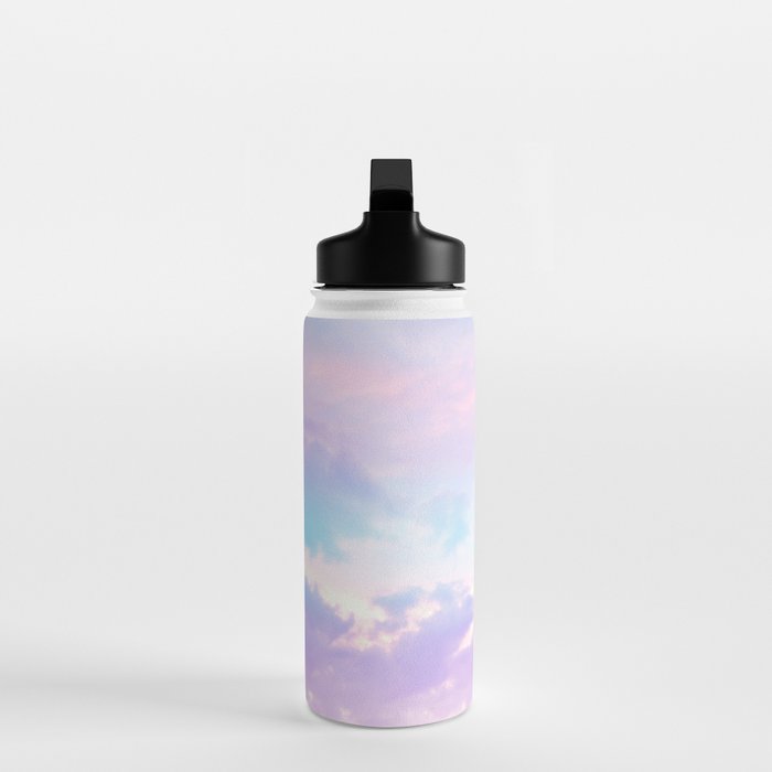 Unicorn Pastel Clouds #1 #decor #art #society6 Water Bottle Gallery Image 3