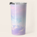 Unicorn Pastel Clouds #1 #decor #art #society6 Travel Mug Gallery Image 3