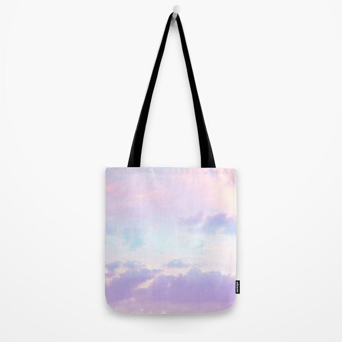 Unicorn Pastel Clouds #1 #decor #art #society6 Tote Bag Gallery Image 2