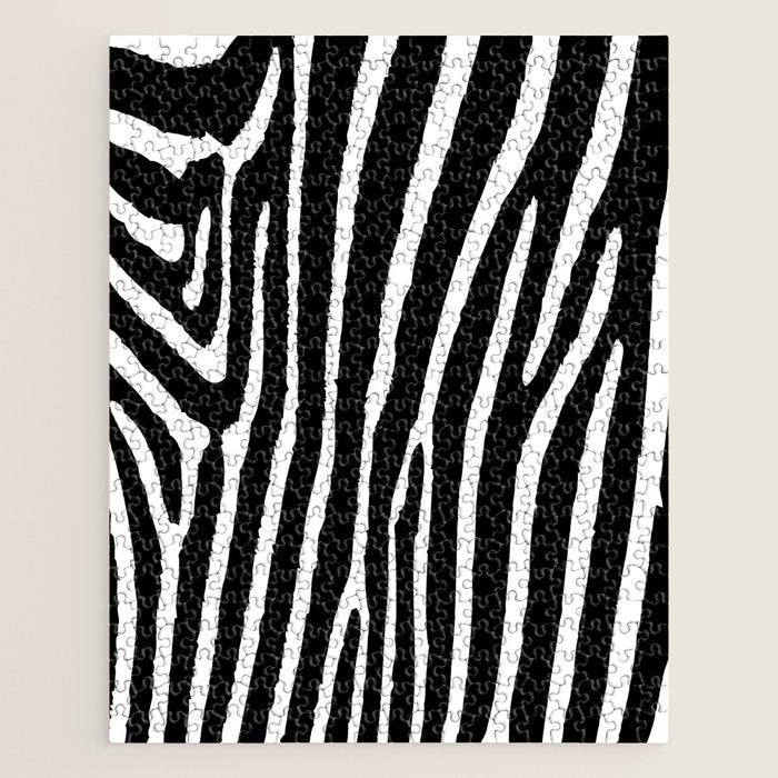 Zebra Jigsaw Puzzle Gallery Image 1