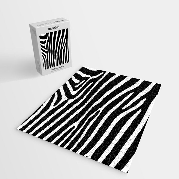 Zebra Jigsaw Puzzle Gallery Image 2