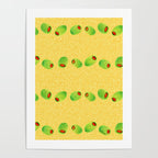 Olive Snack in Green & Yellow Poster Gallery Image 4
