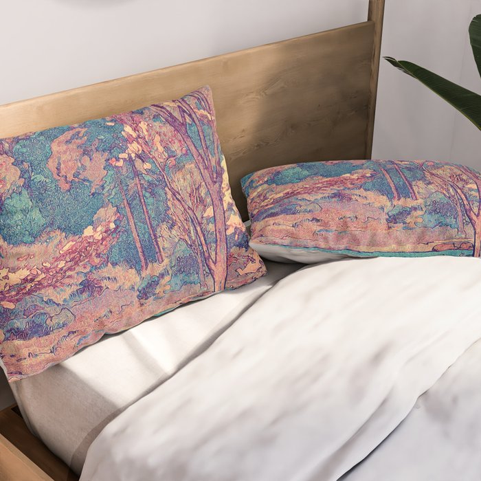 Birth of a Season - Nature Landscape Pillow Sham Gallery Image 2