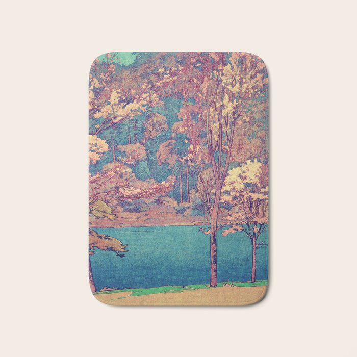 Birth of a Season - Nature Landscape Bath Mat Gallery Image 1