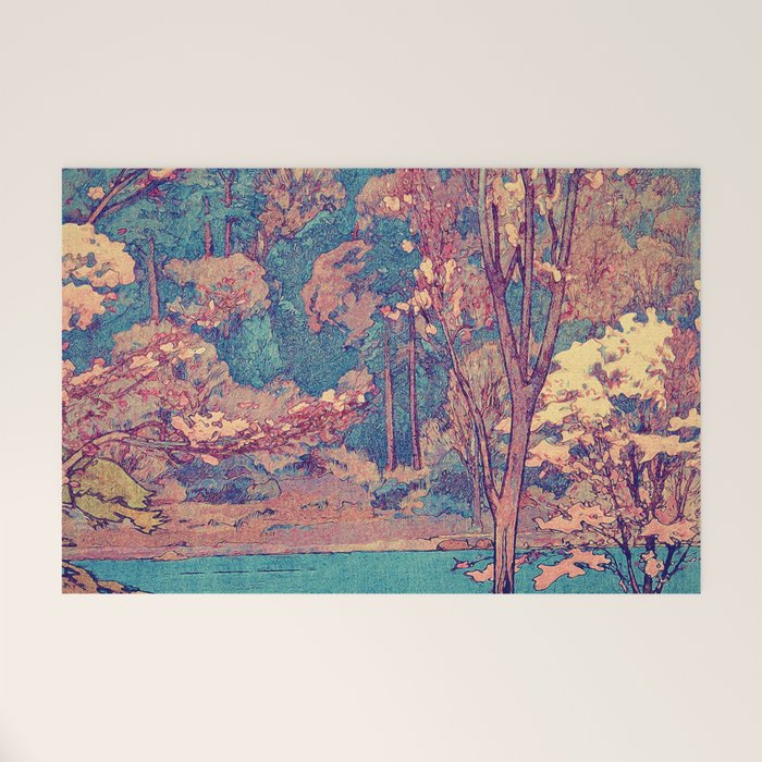Birth of a Season - Nature Landscape Welcome Mat Gallery Image 1