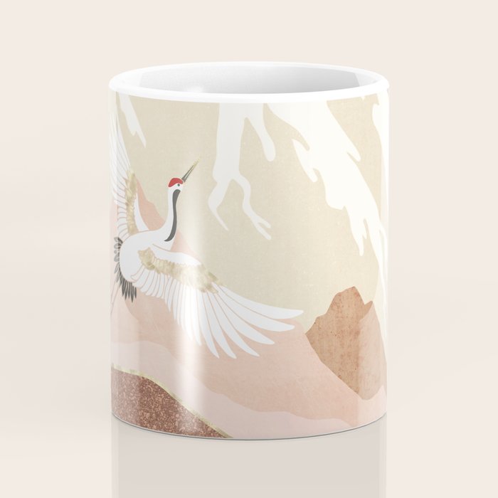 Sugar Mountain Crane Coffee Mug Gallery Image 4