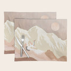 Sugar Mountain Crane Placemat Gallery Image 1