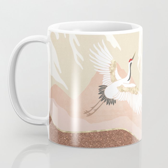 Sugar Mountain Crane Coffee Mug Gallery Image 3