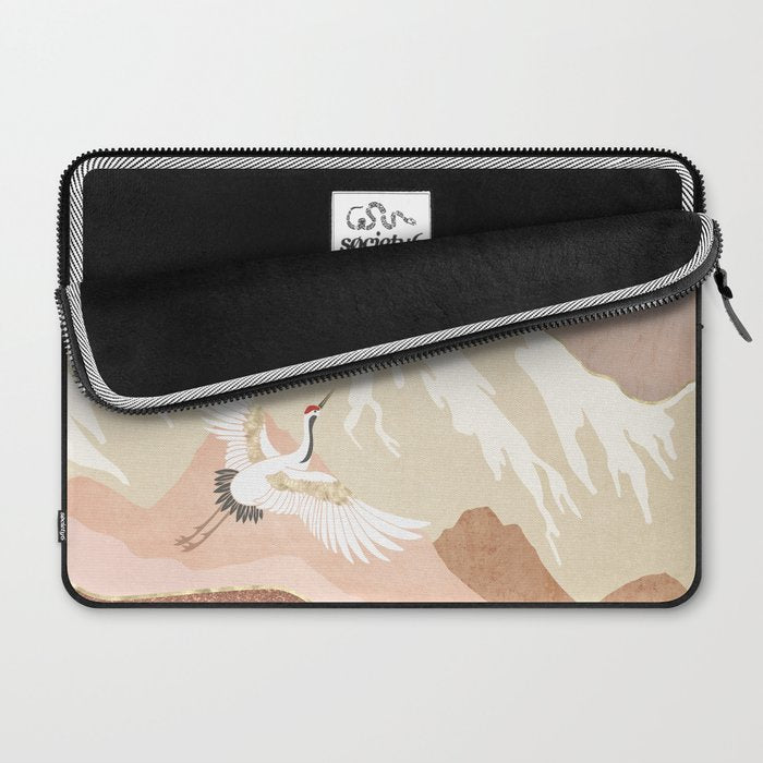 Sugar Mountain Crane Laptop Sleeve Gallery Image 2