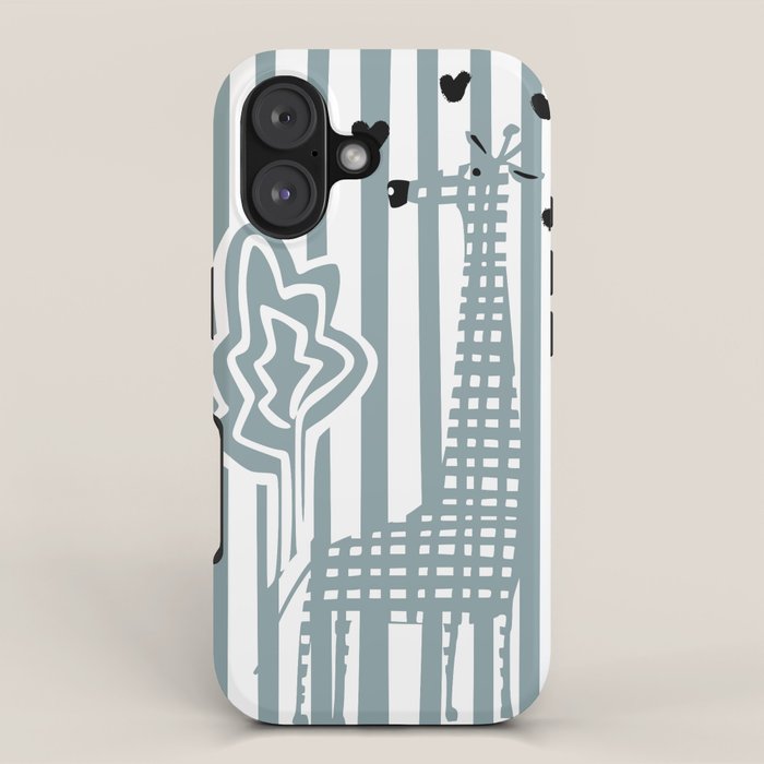Cool giraffe iPhone Case Gallery Image 1