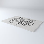 What's The Best That Could Happen Typography Print Wall Art Home Decor Rug Gallery Image 3