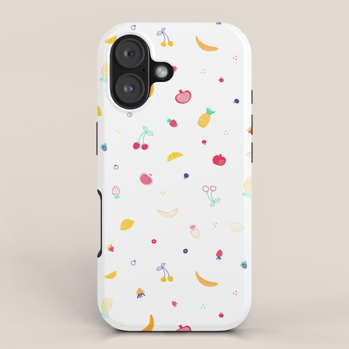 Ditsy Fruity Doodles iPhone Case Gallery Image 1