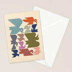 Flock No. 3 Stationery Card Gallery Image 2