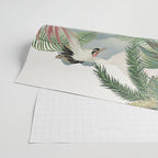 Sarus crane in the forest Wrapping Paper Gallery Image 2