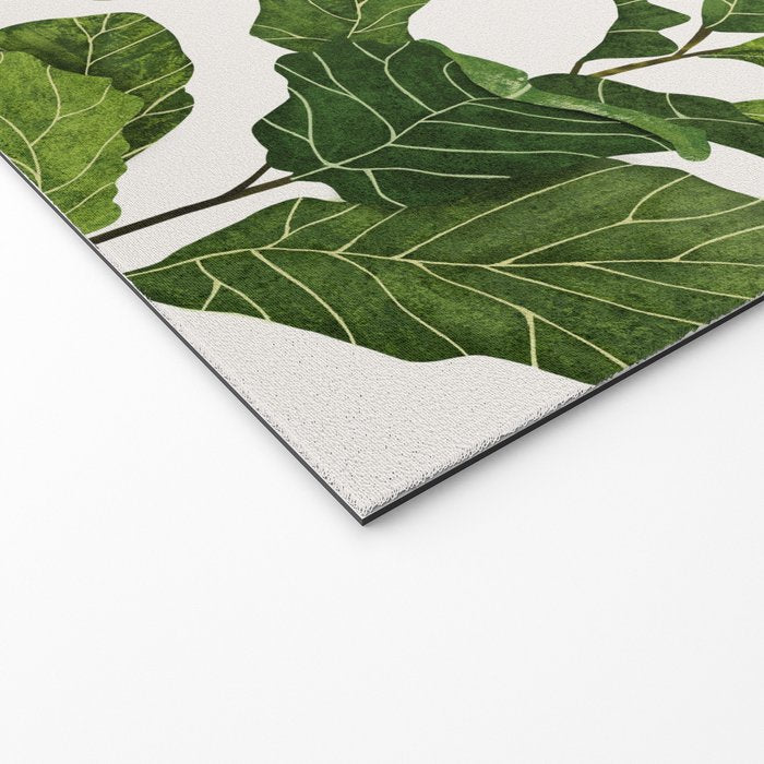 Fiddle leaf fig Tree Welcome Mat Gallery Image 2