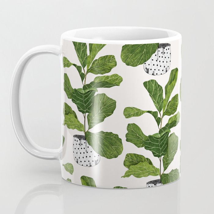 Fiddle leaf fig Tree Coffee Mug Gallery Image 3