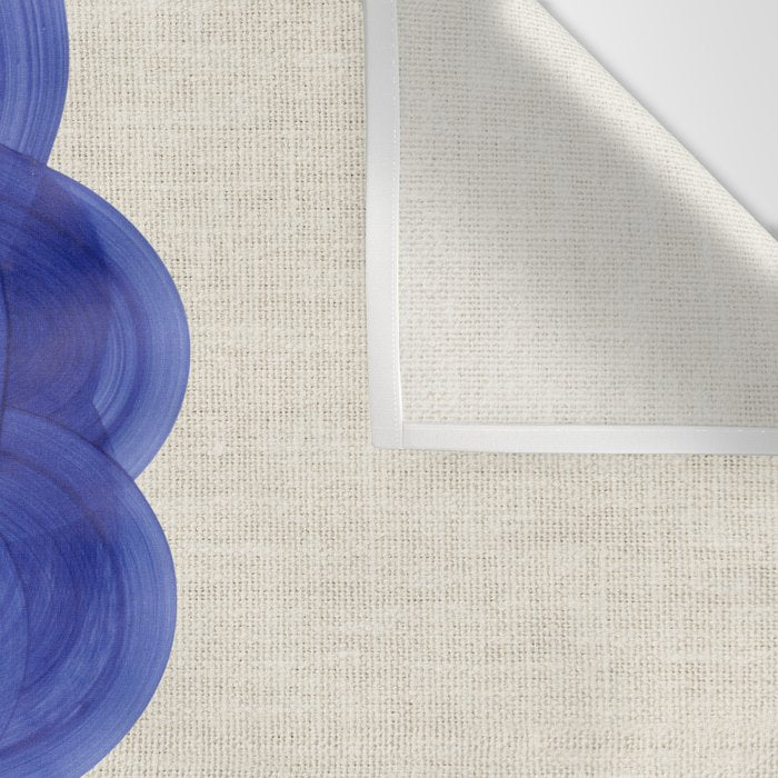 Blue Rain Clouds Wall Tapestry Gallery Image 3