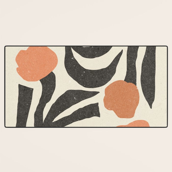 Modern tulips art 03 Desk Mat Gallery Image 3