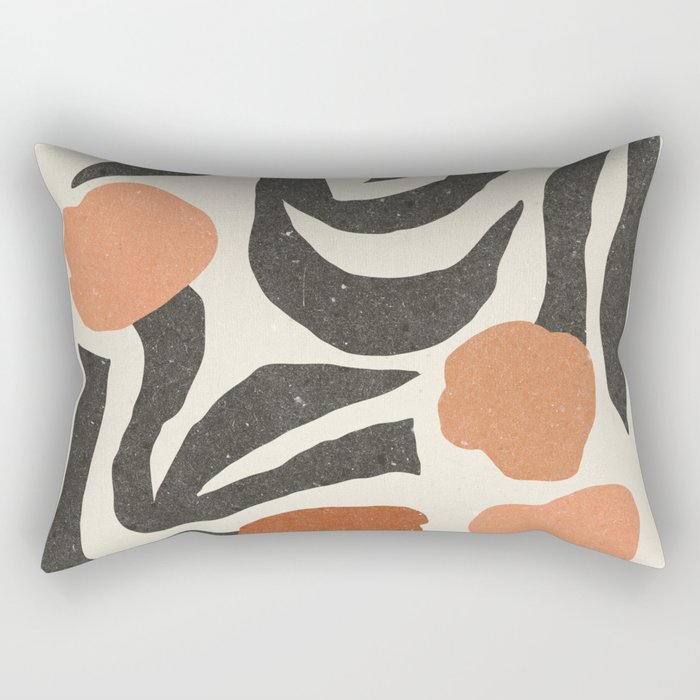 Modern tulips art 03 Rectangular Pillow Gallery Image 2