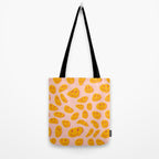 70s retro yellow smile face illustration  Tote Bag Gallery Image 2