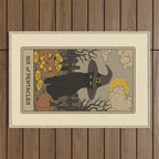 Six of Pentacles Outdoor Rug Gallery Image 1