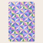 Kaleidoscope Tile Pattern VII Colorful Bright 90s Cutting Board Gallery Image 1