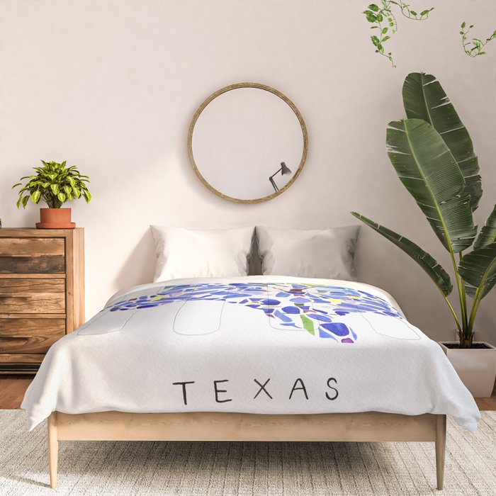 Texas State Bluebonnets Comforter Gallery Image 3