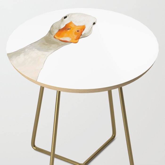 Sneaky White Duck Side Table Gallery Image 2