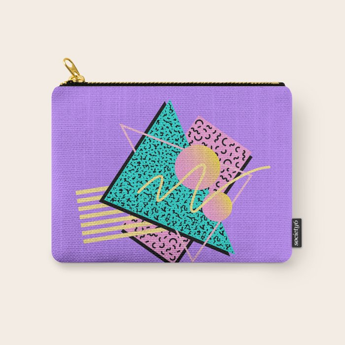 Memphis pattern 116 - 80s / 90s Retro Carry All Pouch Gallery Image 1