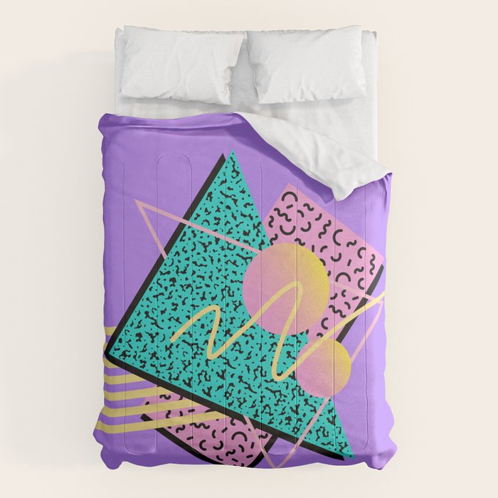 Memphis pattern 116 - 80s / 90s Retro Comforter Gallery Image 6