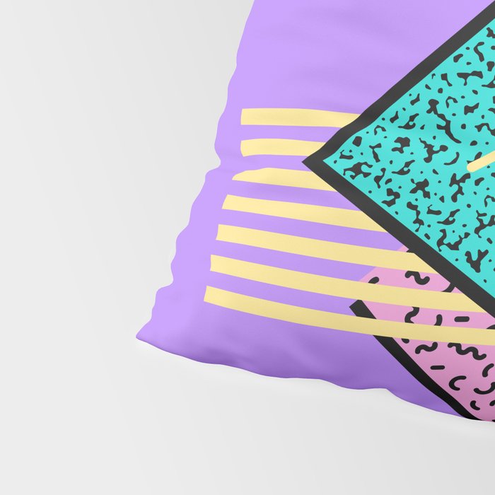 Memphis pattern 116 - 80s / 90s Retro Pillow Sham Gallery Image 4
