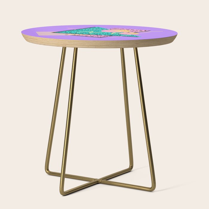 Memphis pattern 116 - 80s / 90s Retro Side Table Gallery Image 1