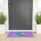Memphis pattern 116 - 80s / 90s Retro Welcome Mat Gallery Image 3