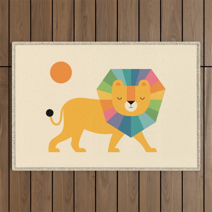 Lion Shine Outdoor Rug Gallery Image 1