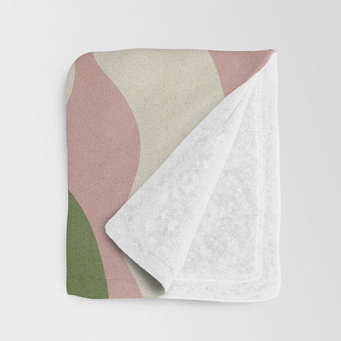 Modern Plant #3 Throw Blanket Gallery Image 3
