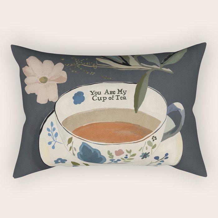 You are My Cup of Tea Rectangular Pillow Gallery Image 2
