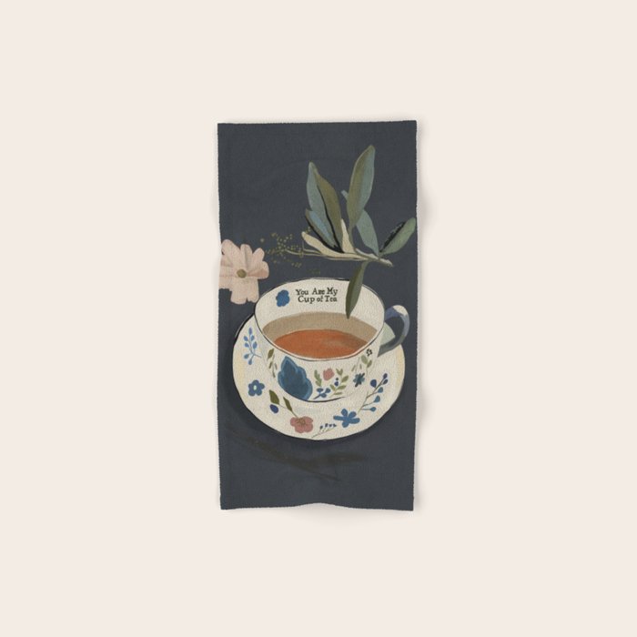 You are My Cup of Tea Bath Towel Gallery Image 1